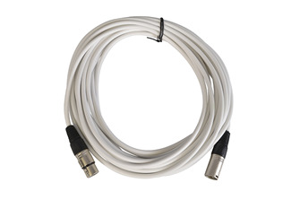 Mic Lead XLR Male to XLR Female Suits Balanced Mics - Choice of Cable Length